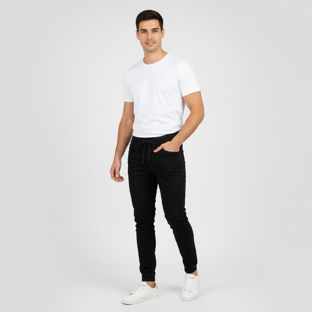 HOLLISTER MEN NO FADE SKINNY JOGGER 1 HOLLISTER MEN NO FADE SKINNY JOGGER