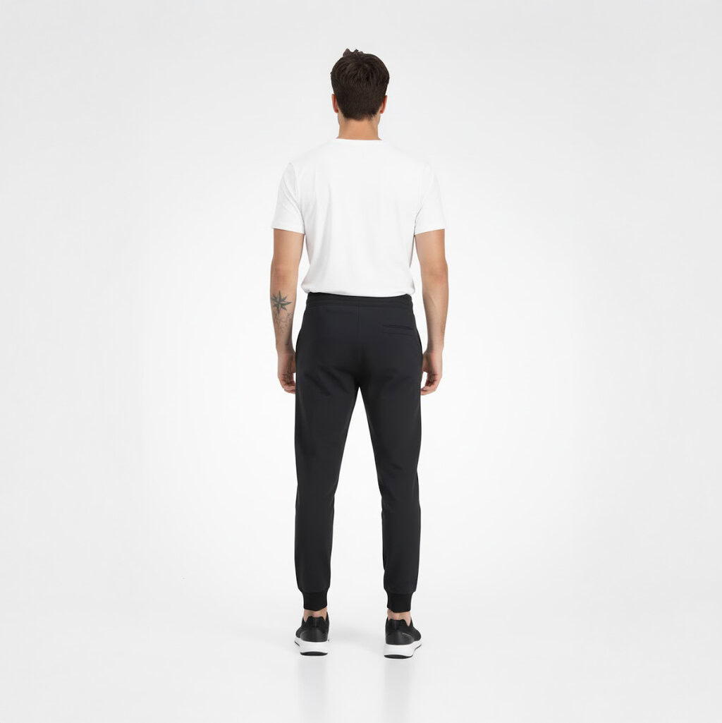 EA7 EMPORIO ARMANI SWEATPANTS TROUSER MONOGRAM LOGO 2 EA7 EMPORIO ARMANI SWEATPANTS TROUSER MONOGRAM LOGO - Image 2