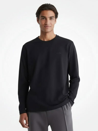 CALVIN KLEIN MOVE TECH PIQUE LONG SLEEVE