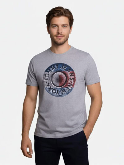 Tommy Hilfiger Men T-shirt Big Graphic Print
