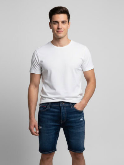 Tommy Hilfiger Men Tattered Shorts