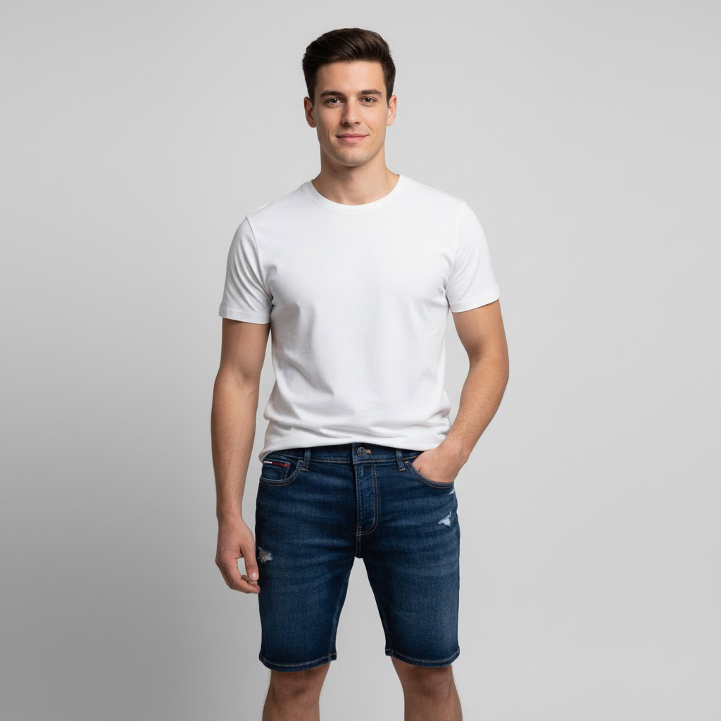 Tommy Hilfiger Men Tattered Shorts 1 Tommy Hilfiger Men Tattered Shorts