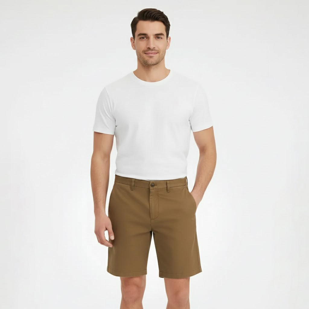 TOMMY HILFIGER MENS 9" CHINO SHORTS 1 TOMMY HILFIGER MENS 9" CHINO SHORTS