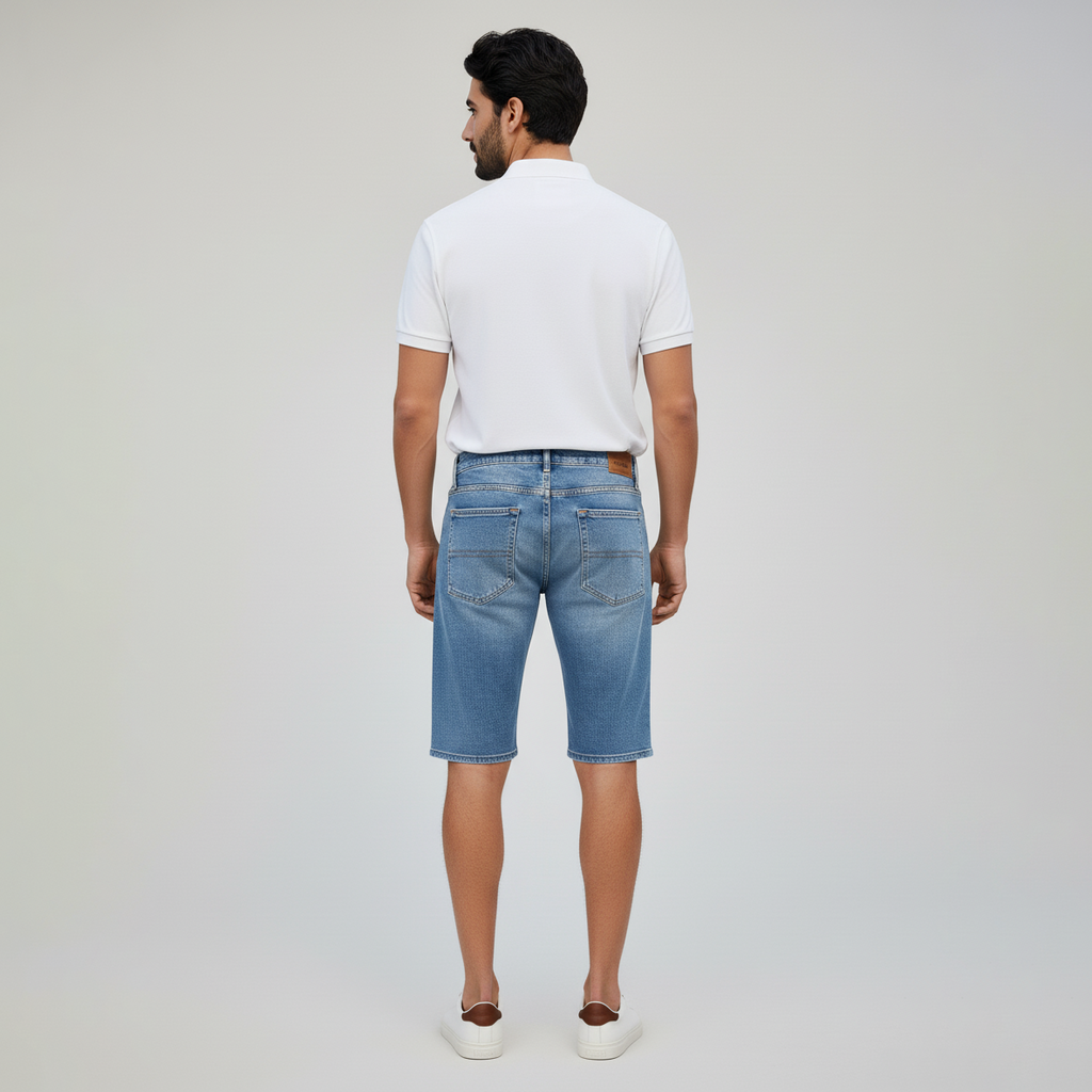 TOMMY JEANS MENS DENIM SHORT 2 TOMMY JEANS MENS DENIM SHORT - Image 2