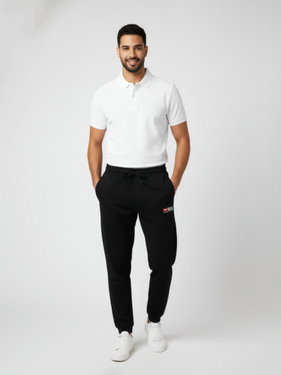 DIESEL MEN'S EMBROIDERED SWEATPANTS