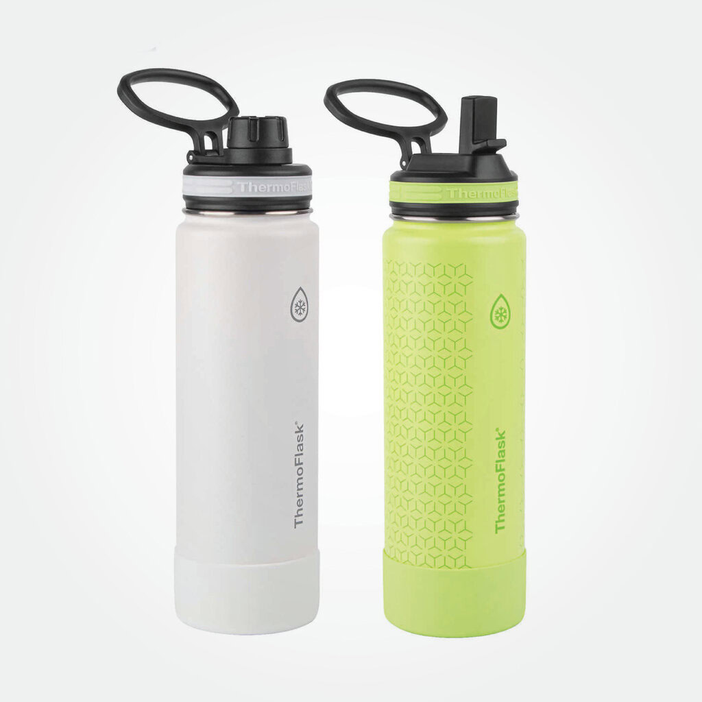 Thermo Flask 2pcs Vacuum Insulated Stailess Steel 24oz 1 Thermo Flask 2pcs Vacuum Insulated Stailess Steel 24oz