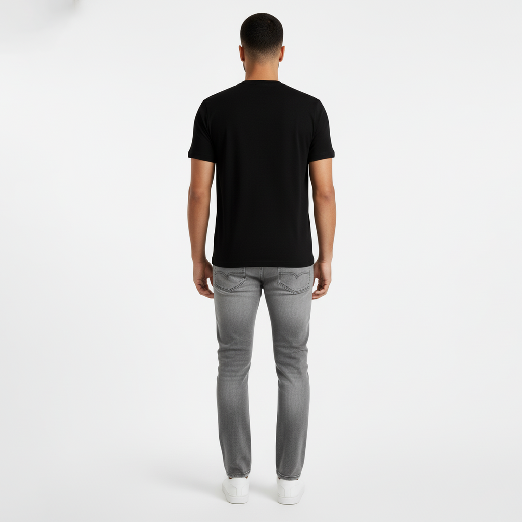 Guess Dale Logo Crew Mens T-shirt 2 Guess Dale Logo Crew Mens T-shirt - Image 2