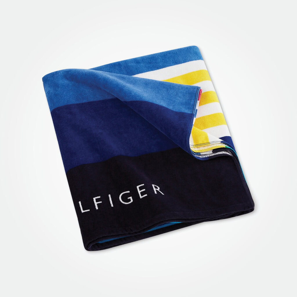 Tommy Hilfiger Sunblock Stripes Beach Towel 3 Tommy Hilfiger Sunblock Stripes Beach Towel - Image 3