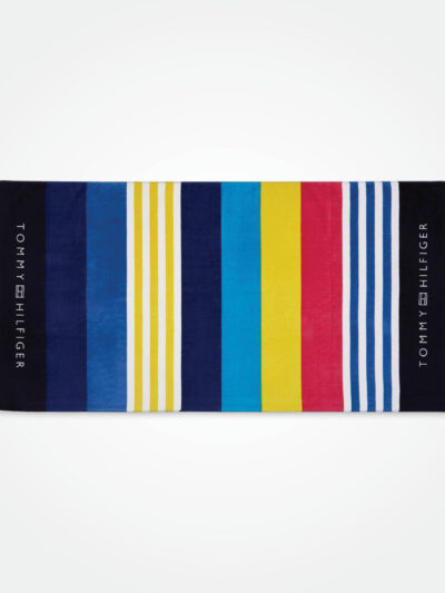Tommy Hilfiger Sunblock Stripes Beach Towel
