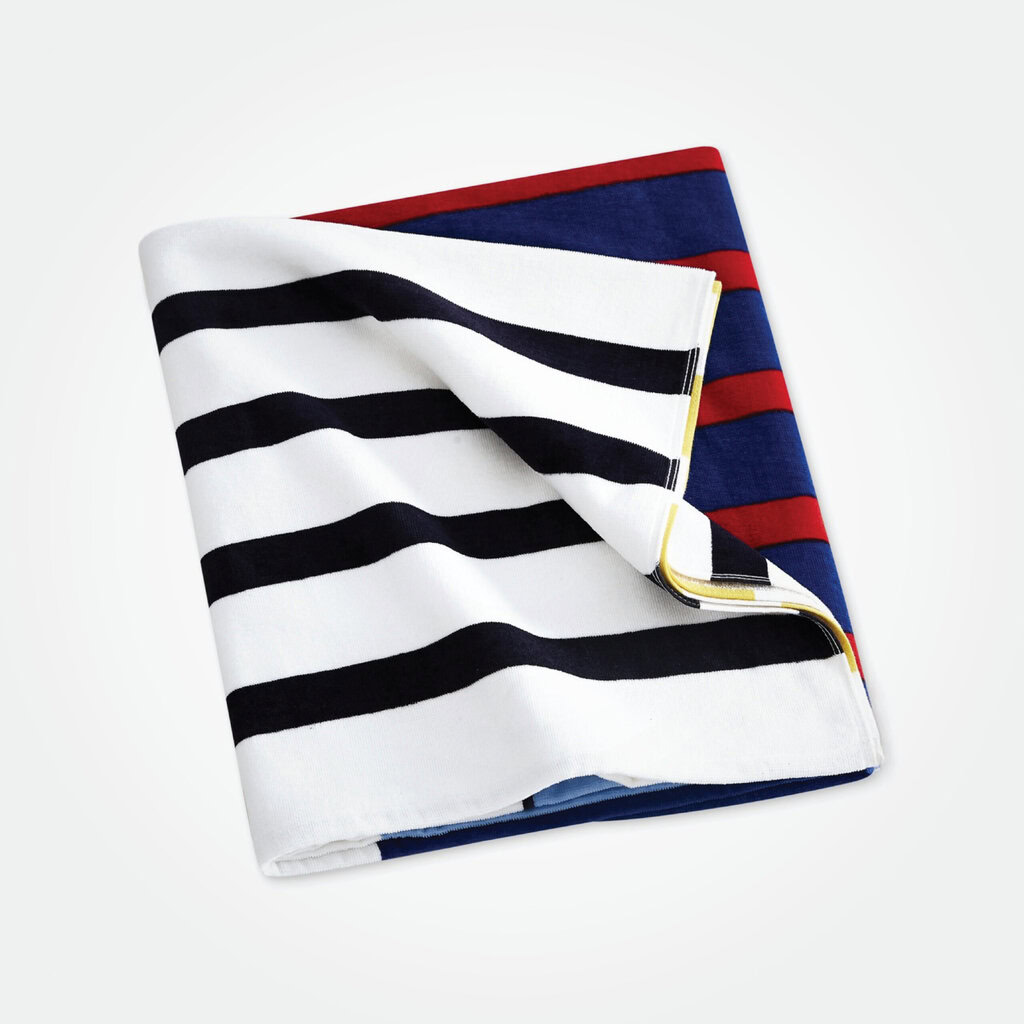 Tommy Hilfiger Sunblock Stripes Beach Towel 3 Tommy Hilfiger Sunblock Stripes Beach Towel - Image 3