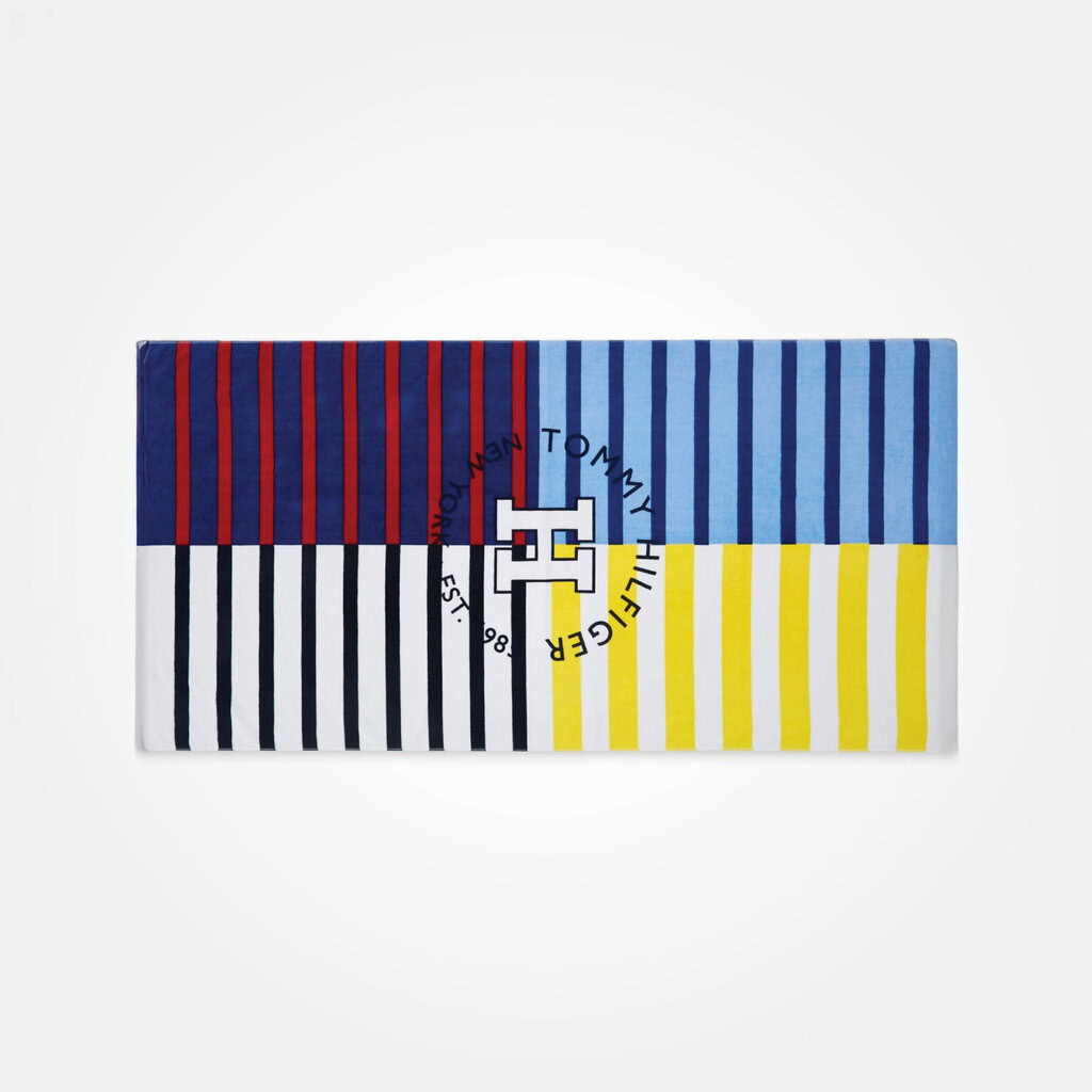 Tommy Hilfiger Sunblock Stripes Beach Towel 1 Tommy Hilfiger Sunblock Stripes Beach Towel