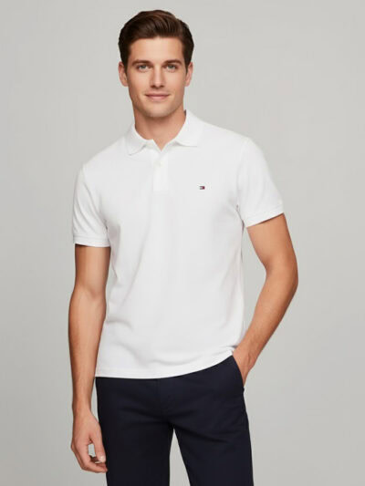 Tommy Hilfiger Mens Polo Shirt Regular Fit Collar Logo