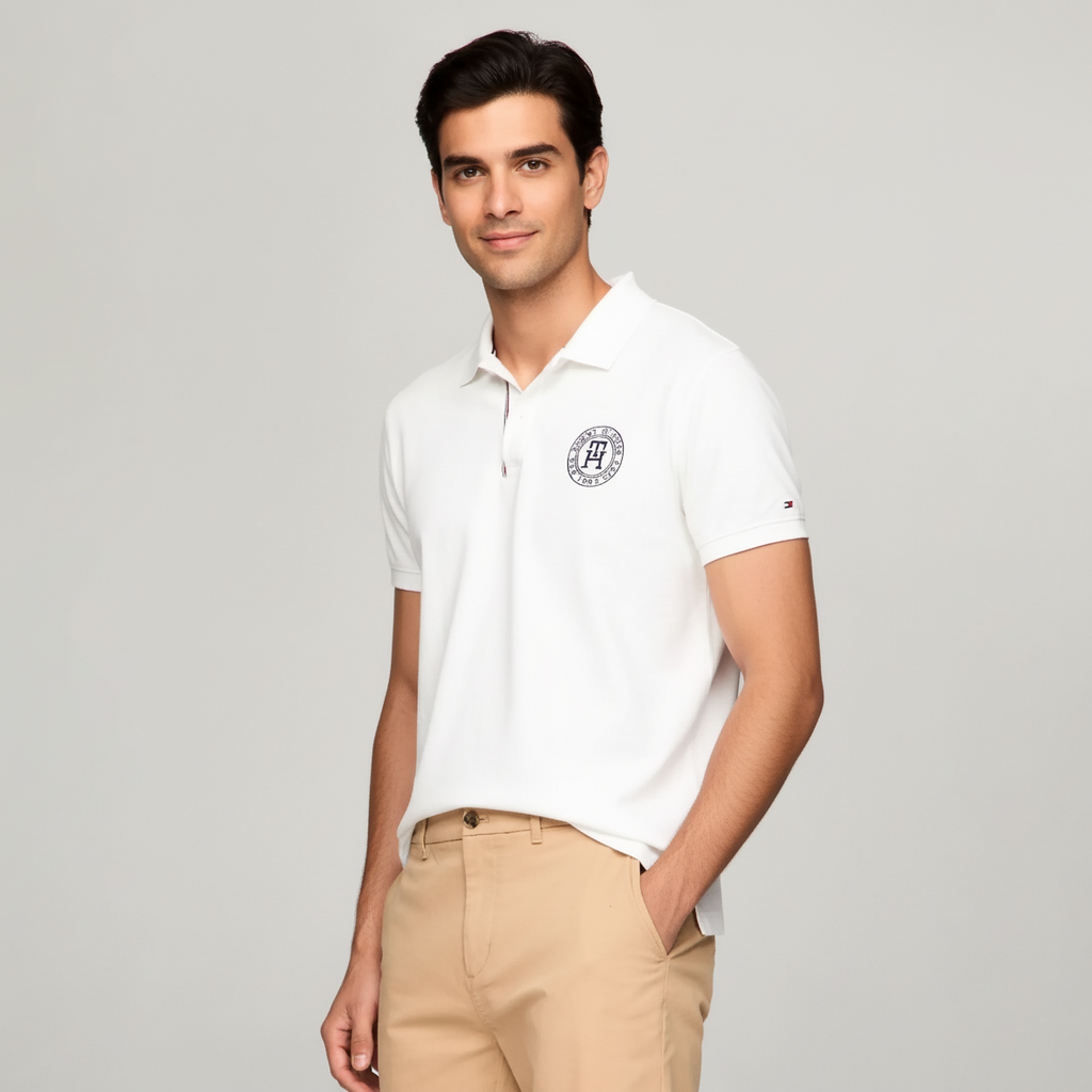Tommy Hilfiger Mens Polo Shirt Regular Fit 1 Tommy Hilfiger Mens Polo Shirt Regular Fit