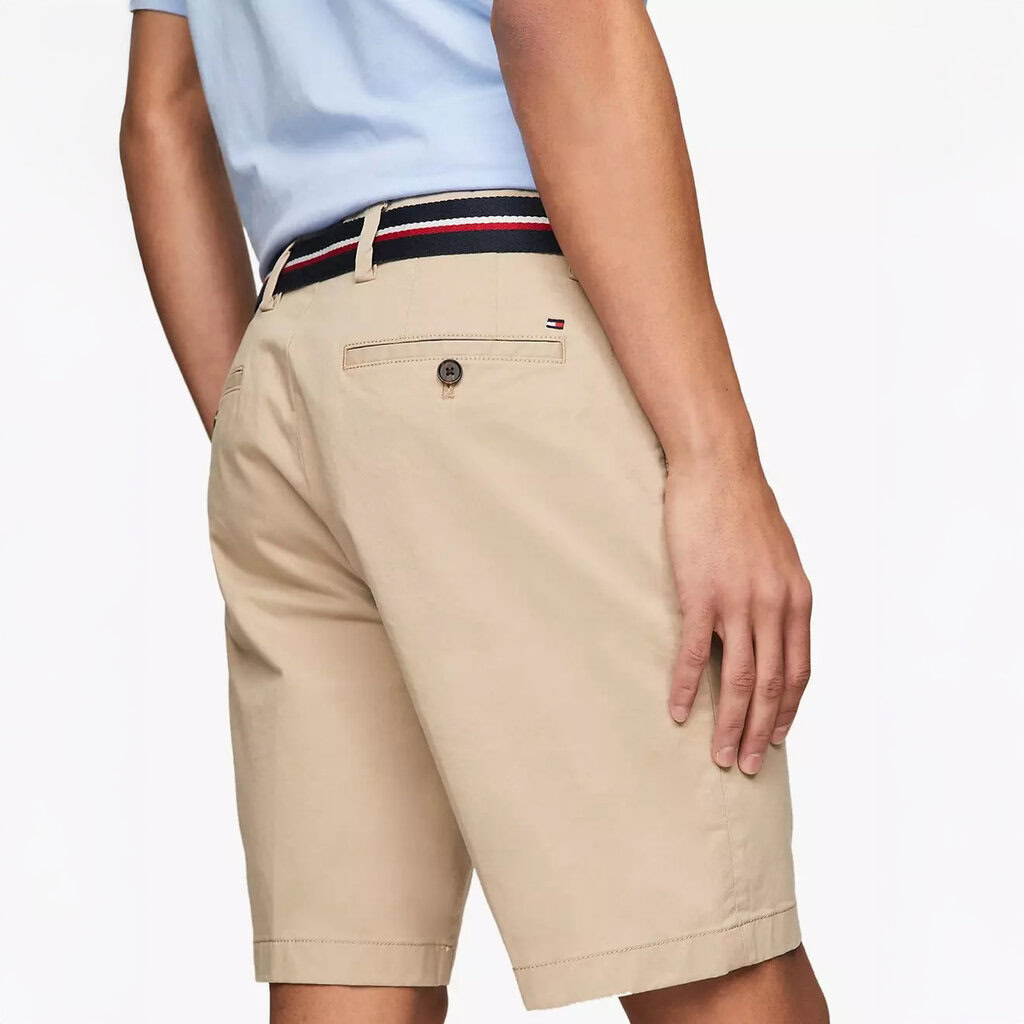 Tommy Hilfger Men Belted Chino Shorts 9" 4 Tommy Hilfger Men Belted Chino Shorts 9" - Image 4