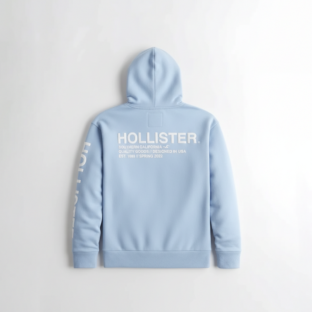 Hollister Men's Hooded Sweatshirt 4 Hollister Men's Hooded Sweatshirt - Image 4