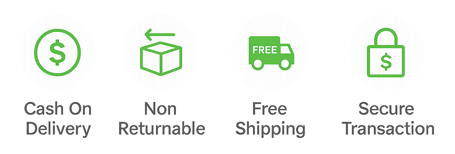 Non-returnable banner