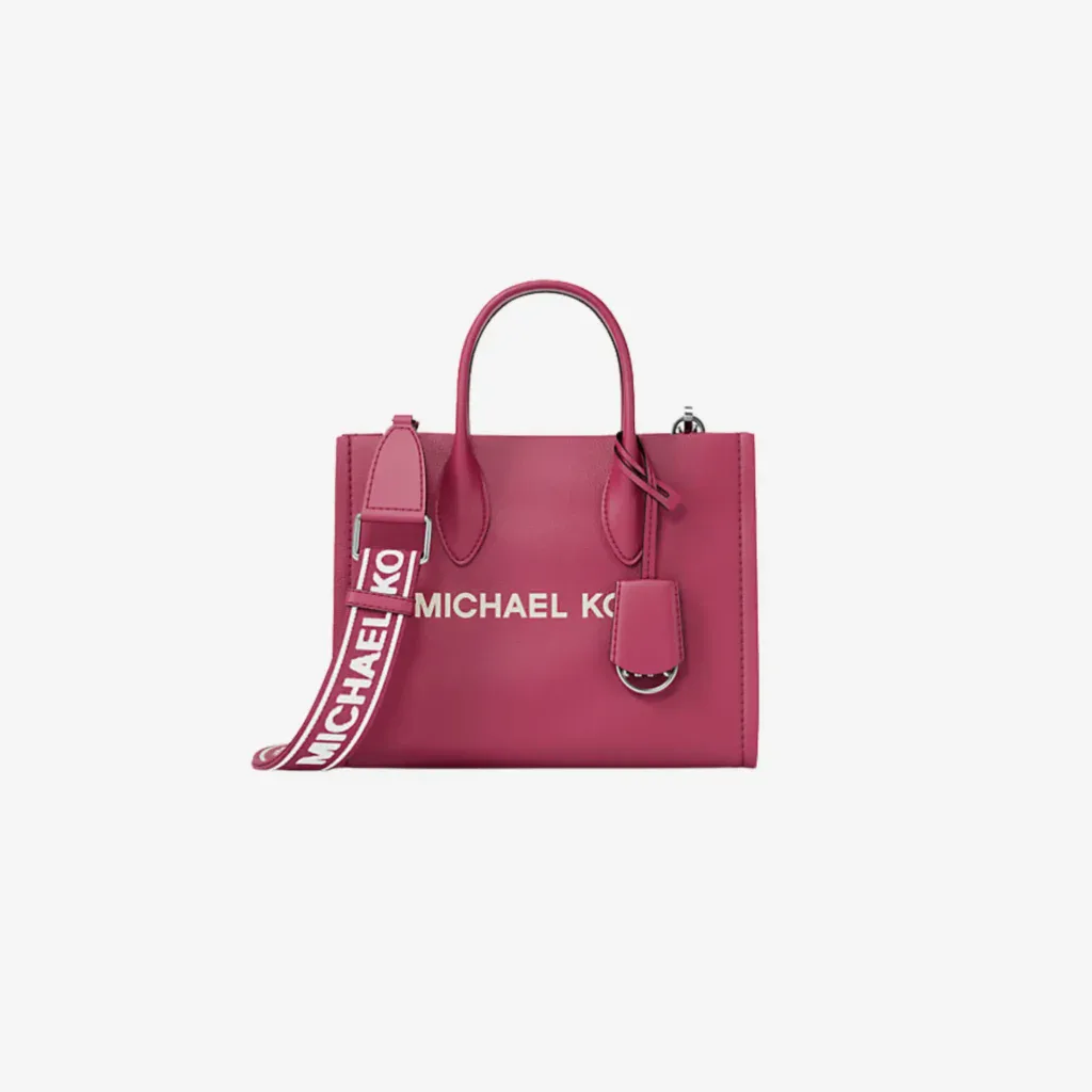 Michael Kors Mirella Small Pebbled Leather Convertible Crossbody Bag