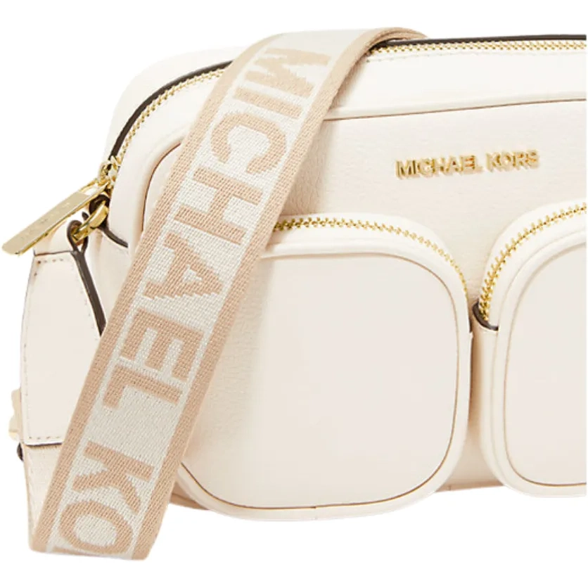 Michael Kors Jet Set Travel Medium Leather Messenger Bag 3 Michael Kors Jet Set Travel Medium Leather Messenger Bag - Image 3