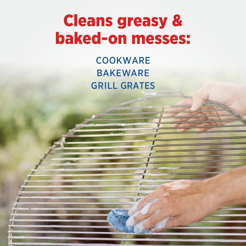 S.O.S Steel Wool Soap 10 Pads 4 S.O.S Steel Wool Soap 10 Pads - Image 4