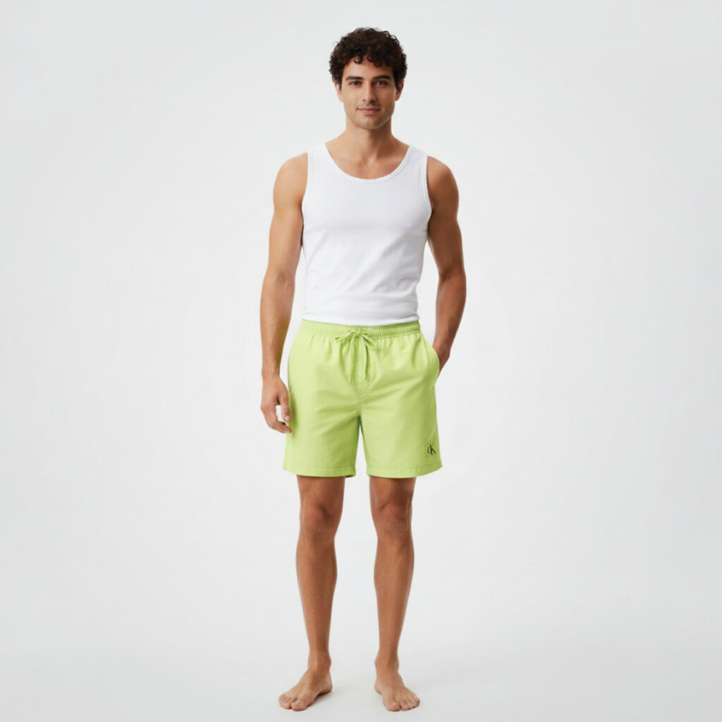 Calvin Klein Core Volley Monogram Swim Shorts