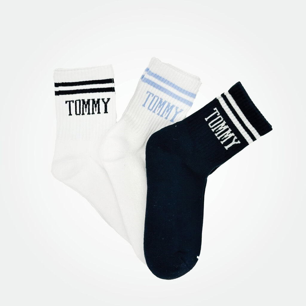 Tommy Hilfiger Women Crew Socks 3 Packs 3 Tommy Hilfiger Women Crew Socks 3 Packs - Image 3