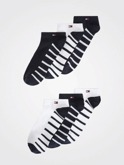 Tommy Hilfiger Women's Stripe Sport Ankle Sock 6 Pack