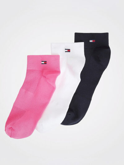 Tommy Hilfiger Women's Tommy Flag Quarter Top Sport Sock